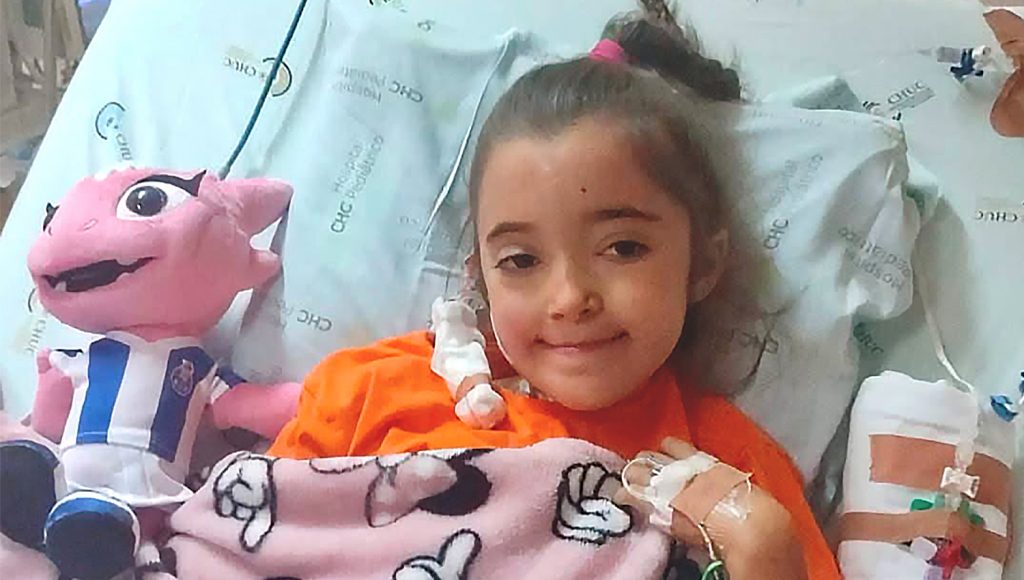 Nova etapa rumo à cura: Rafaela já saiu dos Cuidados Intensivos 1 Rafaela Mrixomil