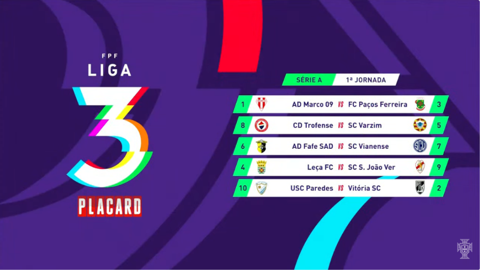 Liga 3: Já há calendário para 2026/27. Conheça o caminho completo da Série A 3 SorteioLgia3