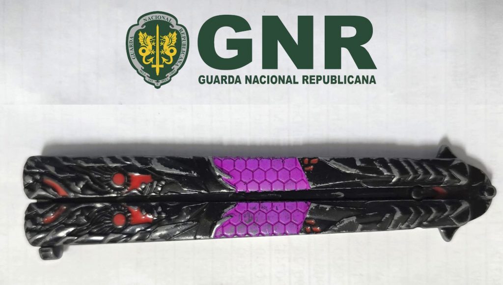 Homem de 31 anos detido em Paços de Ferreira por exibir arma branca na via pública 1 detencao