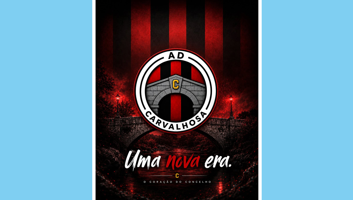 Associação Desportiva de Carvalhosa apresenta nova identidade visual aprovada em Assembleia Geral 3 AD Carvalhosa