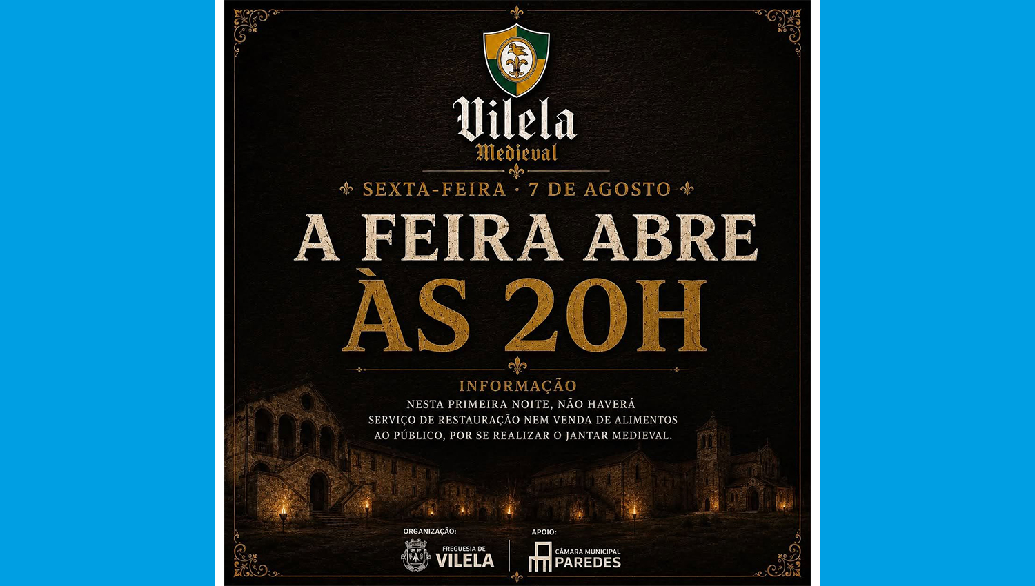 Vilela Medieval 2026 já arrancou com destaque para "Artes e Ofícios da Madeira" no Mosteiro requalificado 3 FeiraMedievalVilela