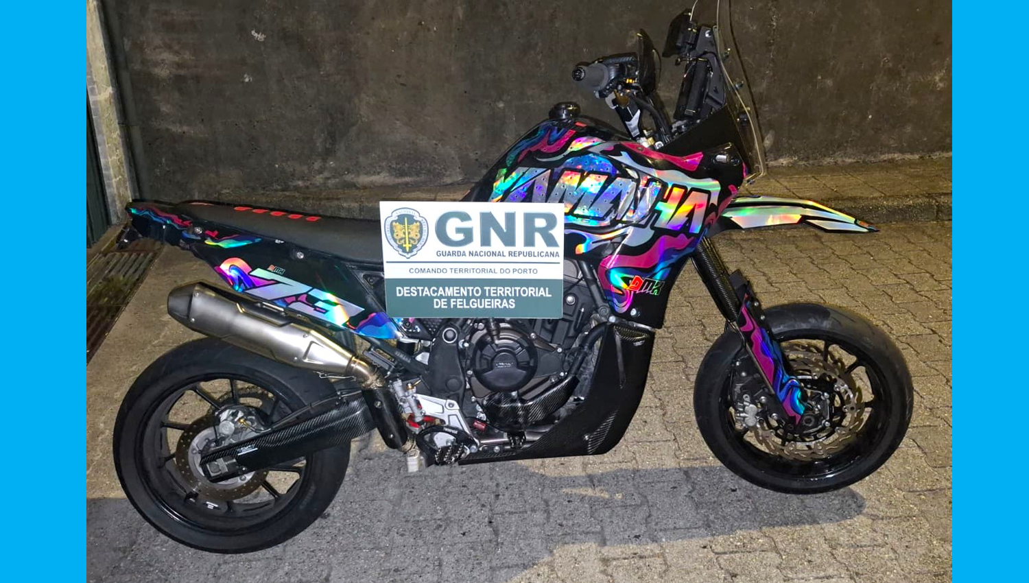 Jovem detido após fuga e resistência à GNR em concentração ilegal de veículos 3 GNR 1