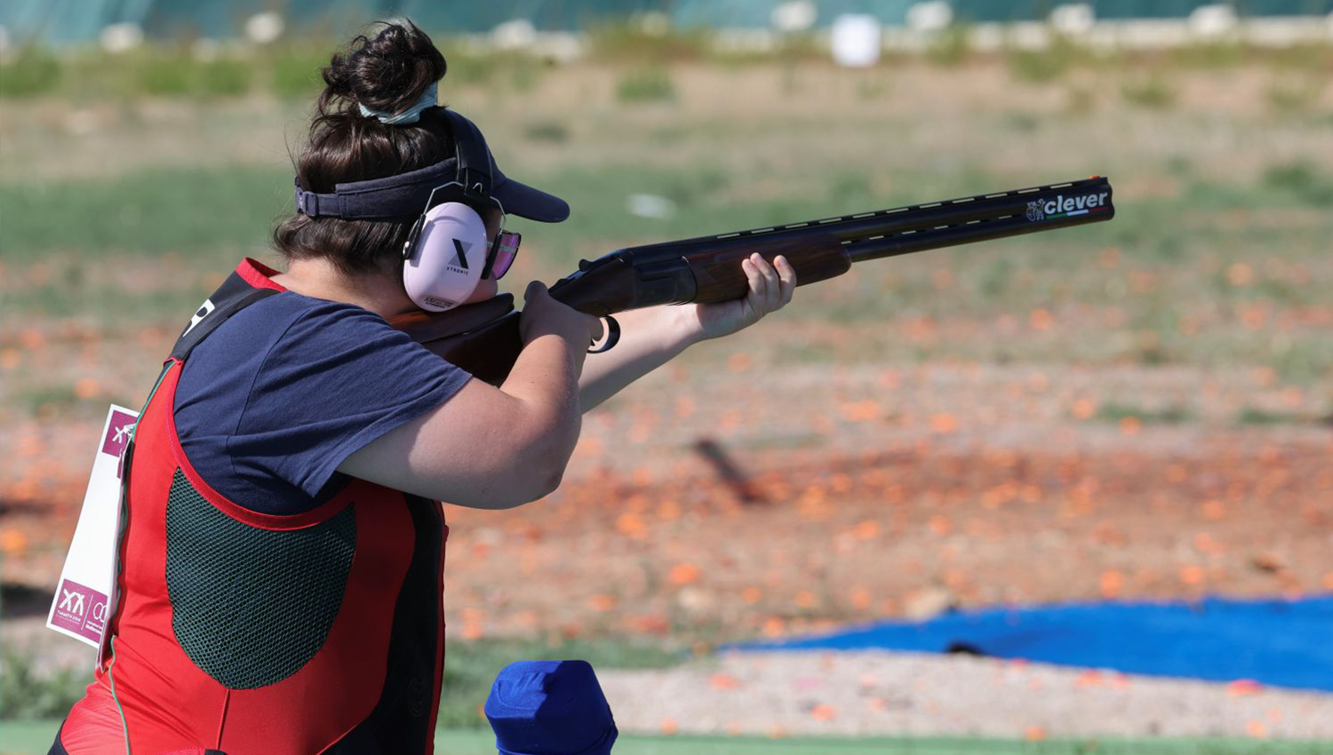 Maria Inês Barros é 6.ª classificada no trap nos Jogos do Mediterrâneo Taranto’2026 3 MariaInesBarros JogosMediterraneo26