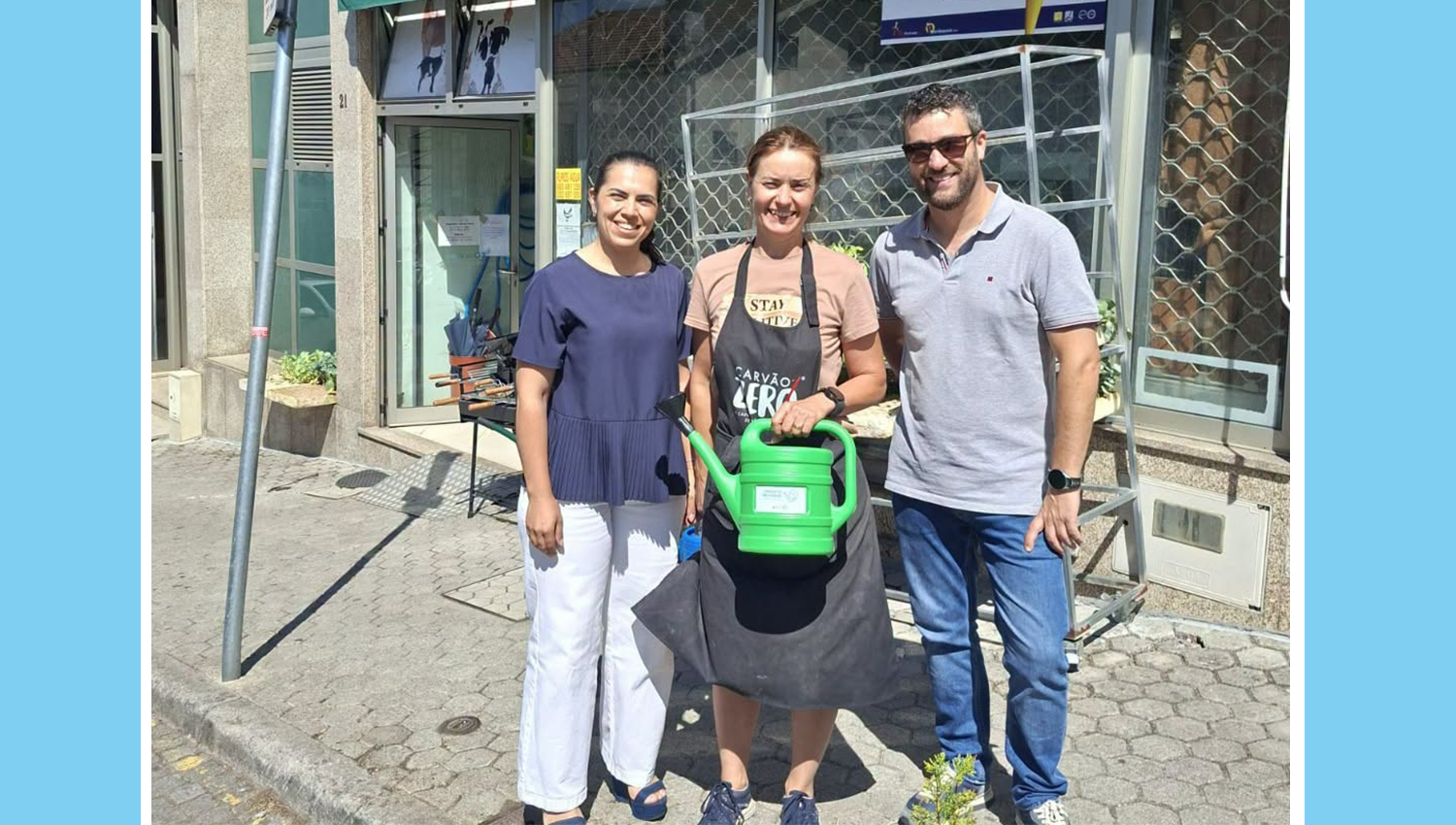 “Projeto Regador”: comércio local e autarquia unem-se para manter Lordelo mais florida 3 Regador Lordelo