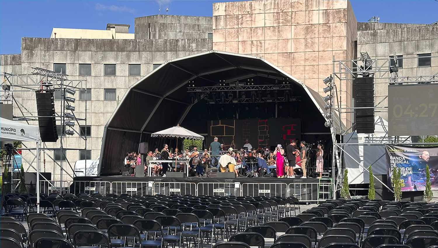 Banda Musical de Paços de Ferreira apresenta “Concerto A’Gosto” esta noite na Praça da República 3 RotundaBandaPacos