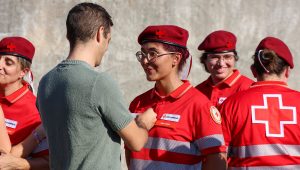 Cruz Vermelha de Vilela recebe novos voluntários e benze nova ambulância 4 CVVilela Final1