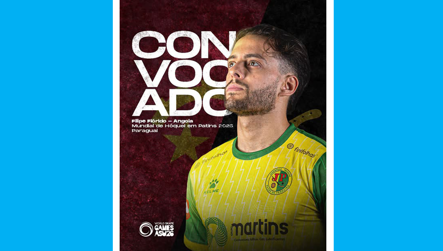 Filipe Flórido convocado para a Seleção de Angola no Mundial de Hóquei em Patins 3 filipe florido