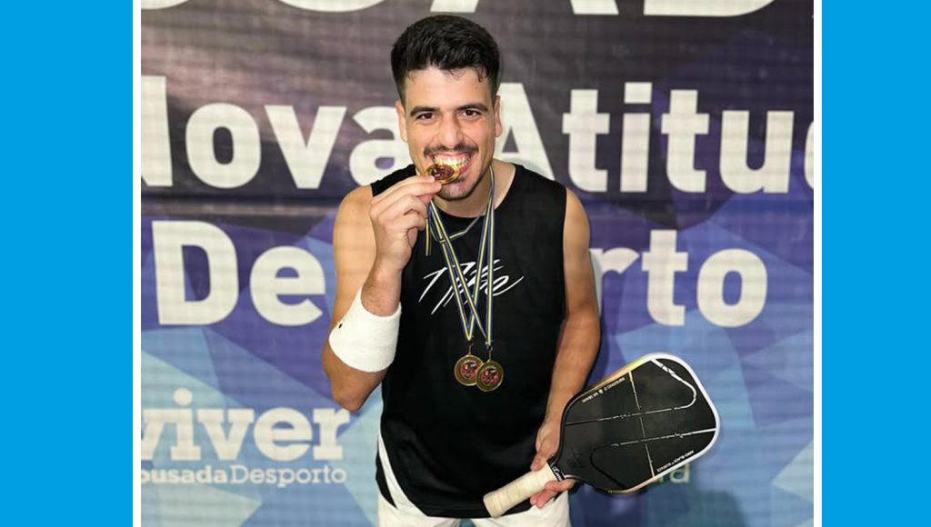 Carlos Nogueira conquista "Triple Crown" na abertura do Portugal Pickleball Tour em Lousada 1 CarlosNogueira Pickleball1