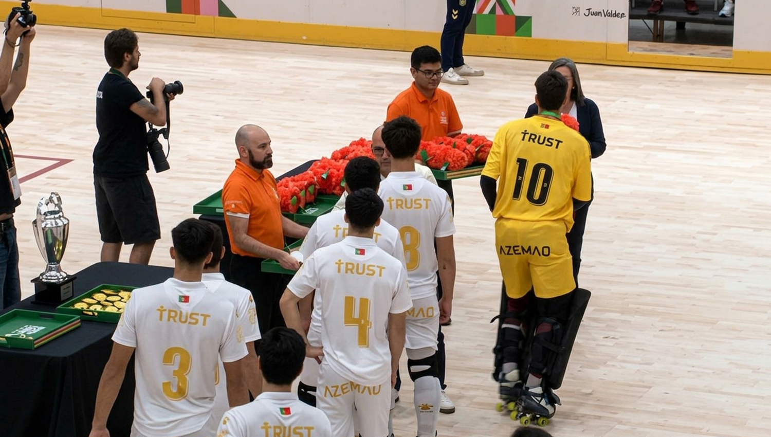 Portugal vice-campeão do mundo de Sub-19 em hóquei em patins após derrota com Espanha 3 PortugalA final